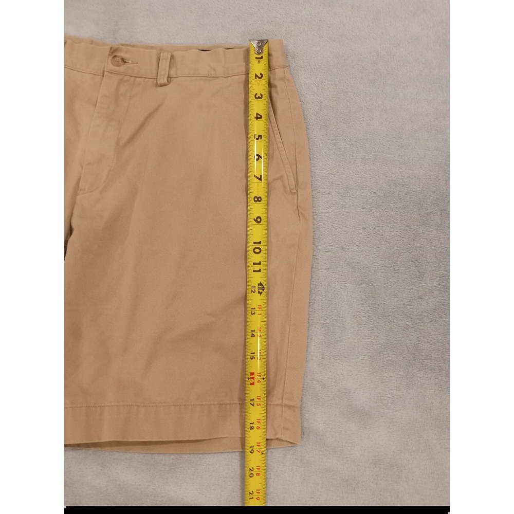 Mens Polo Ralph Lauren Khaki Golf Shorts ChChinolat Front Classic Fit 9" 33 - Picture 3 of 6